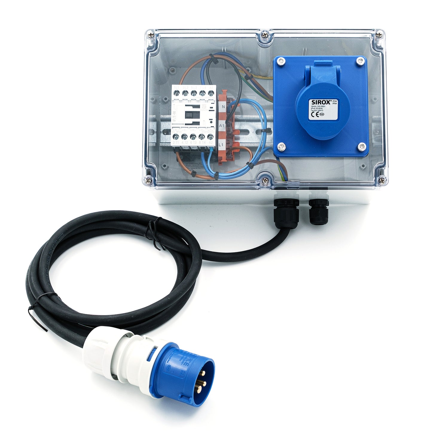 Switch box 3,6kW 1-fase CEE