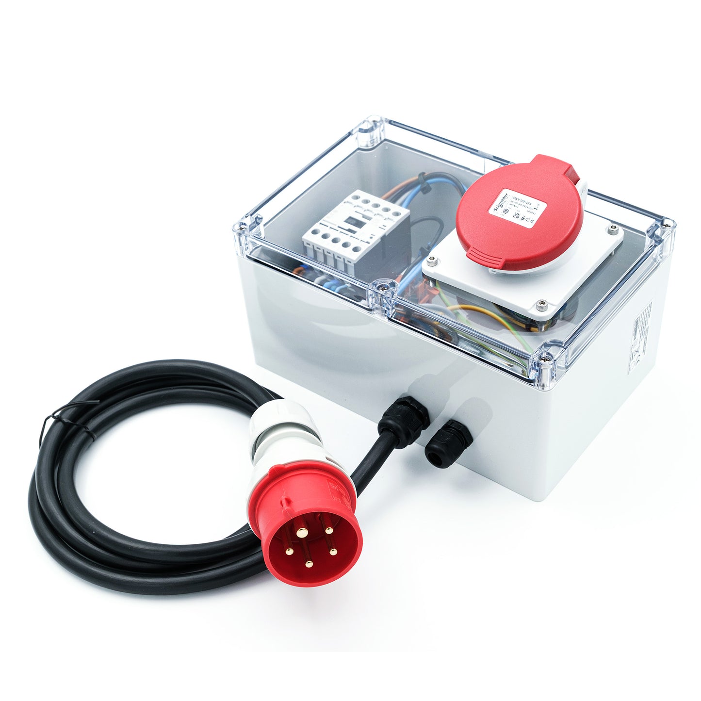 Switch box 5.5 kW 3-phase