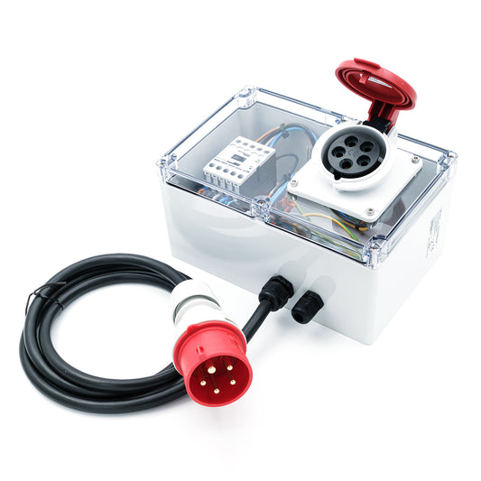 Switch box 5.5 kW 3-phase